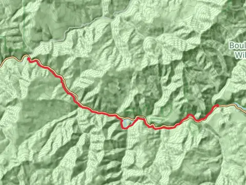 North Umpqua Trail - Jessie Wright and Panther
