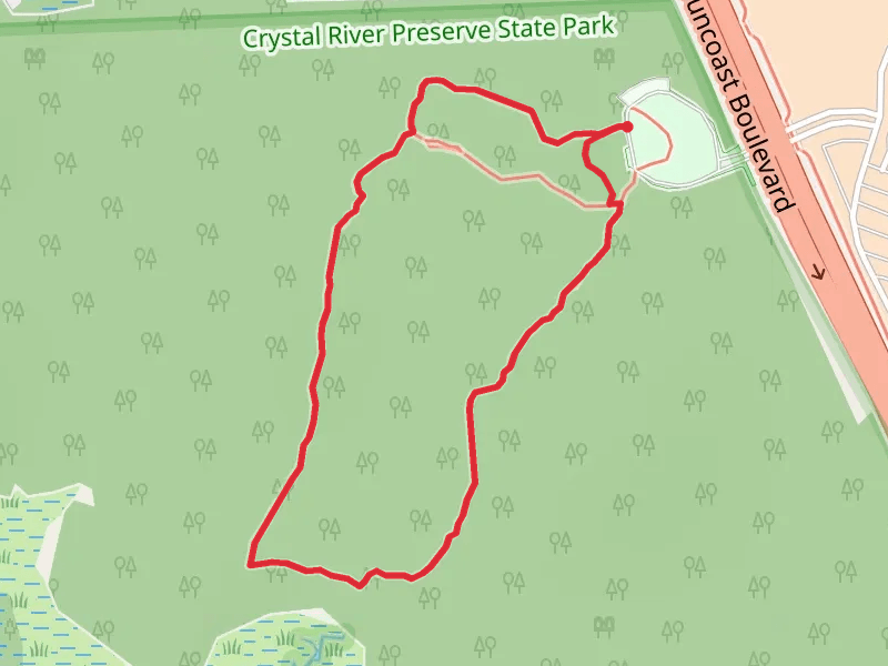 Churchhouse Hammock Loop Trail