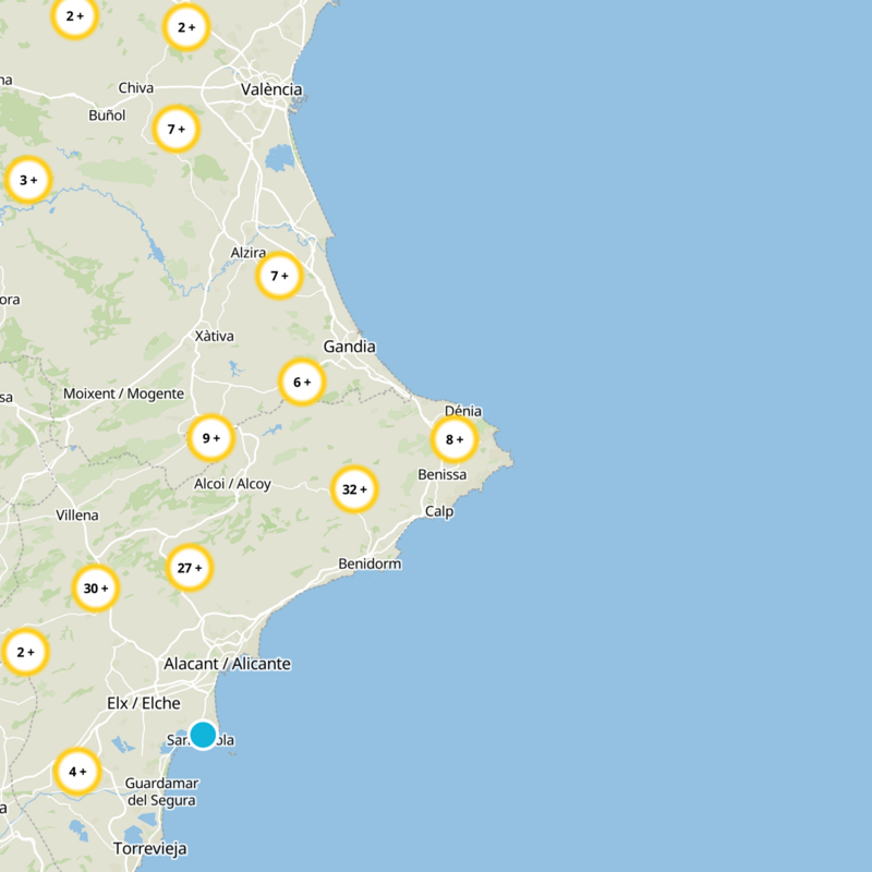 Pedreguer Static Map