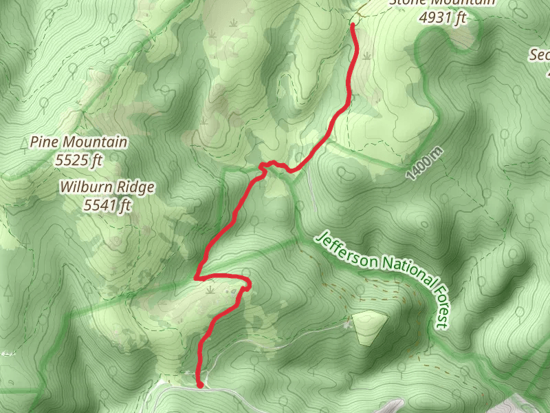 Scales Trail and Appalachian Trail