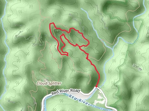 Sheltowee trace NRT and Bison Way Loop Trail