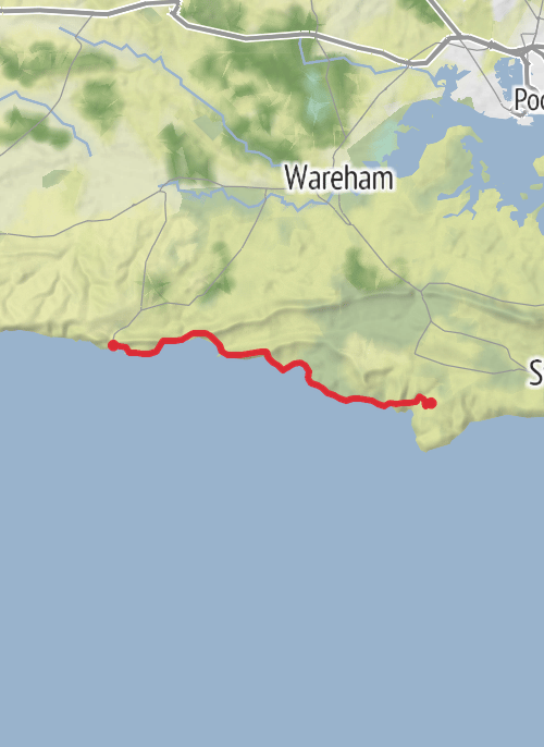 Worth Matravers - Lulworth mobile static map