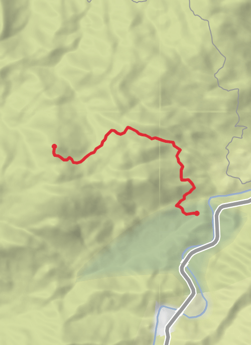 Hike on Mandovari Mahaveer mobile static map