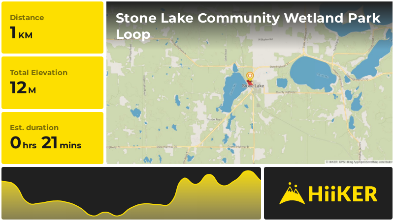Stone Lake Community Wetland Park Loop | Washburn County | Wisconsin