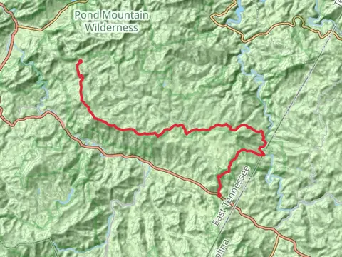 Appalachian Trail from Dennis Cove Road