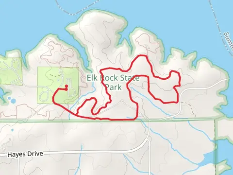 Elk Rock State Park Short Loop