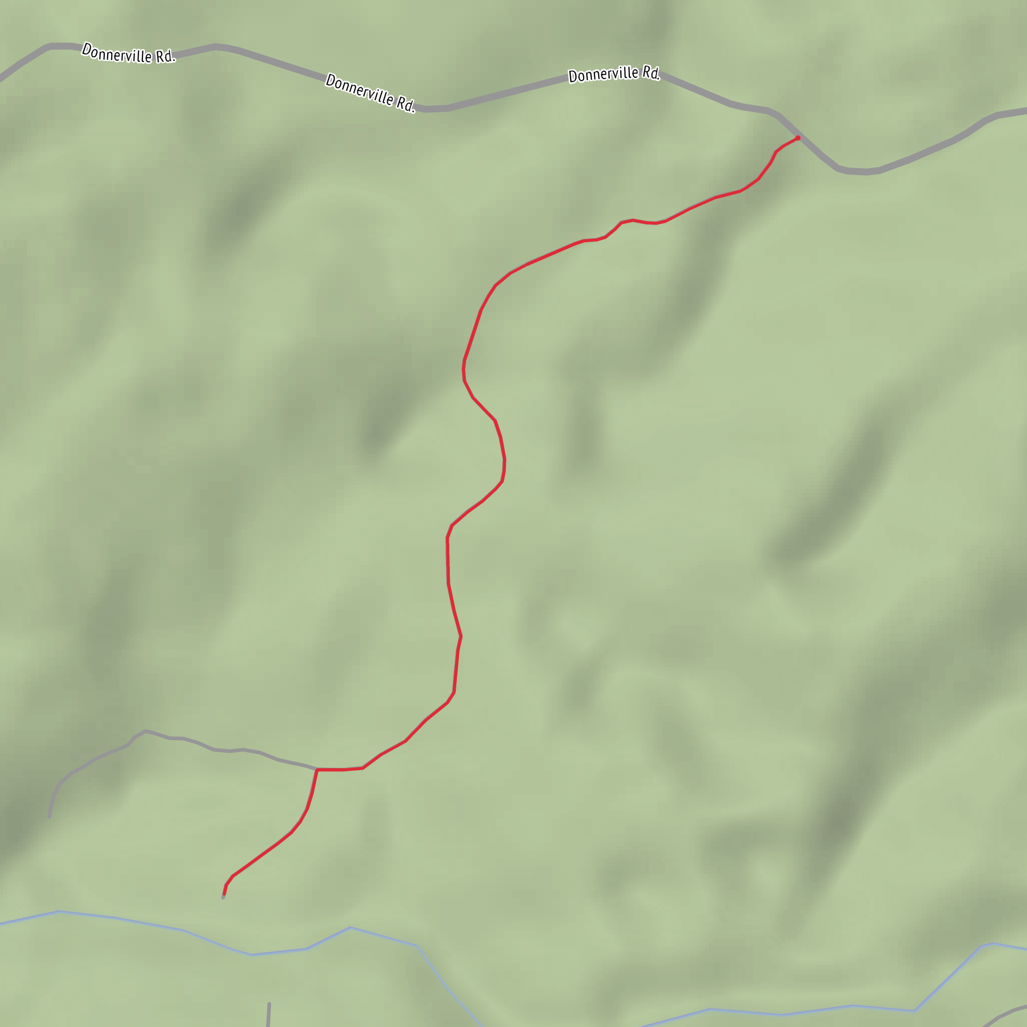 Harper Falls mobile static map