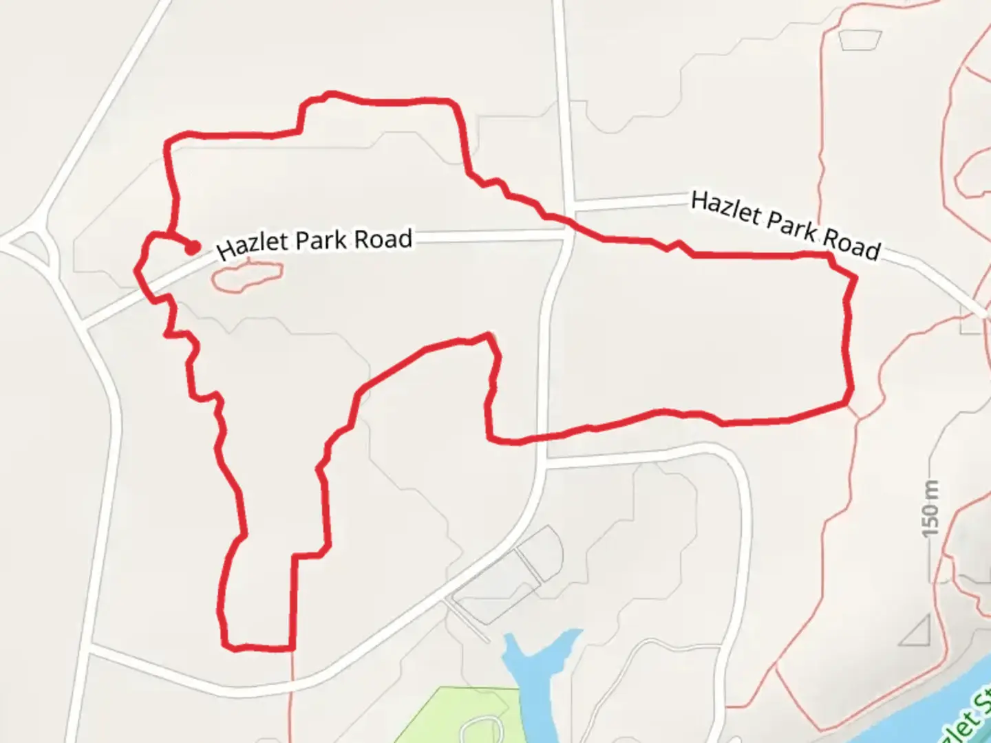 An image depicting the trail Kaskaskian Loop Trail and its surrounding area.