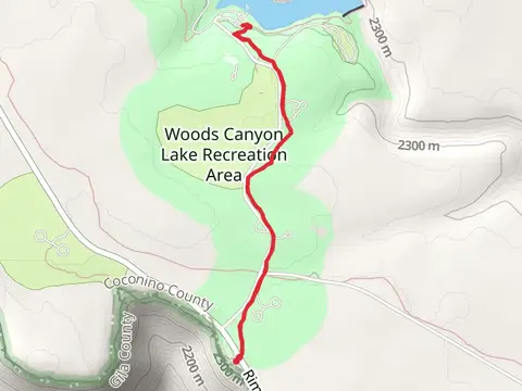Meadow Trail - Rim Road