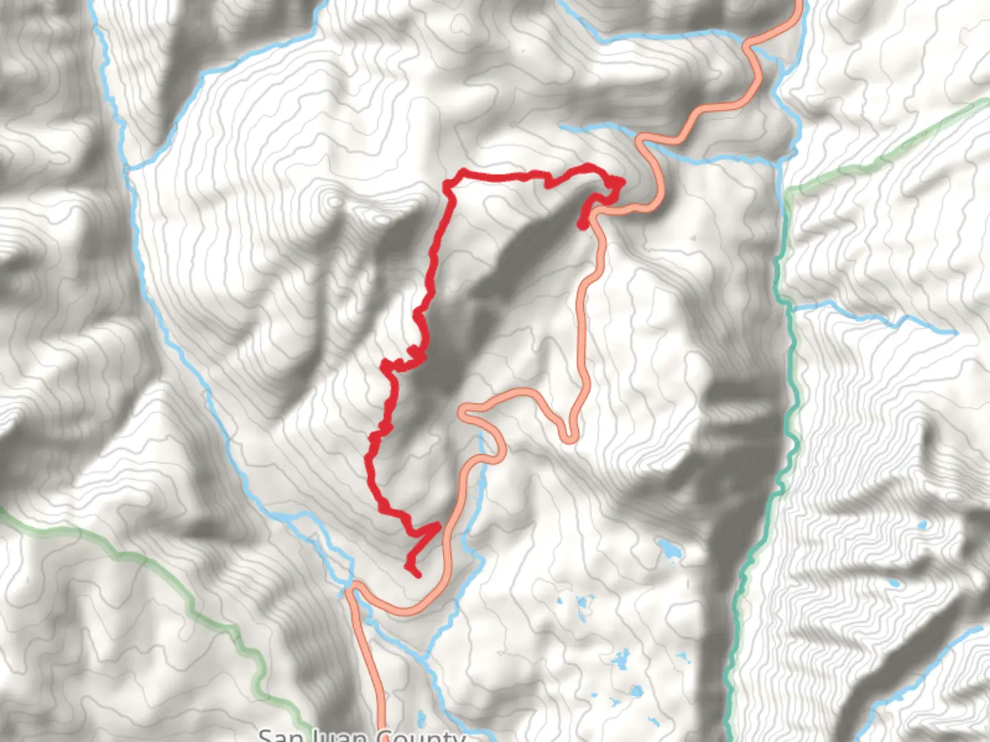 An image depicting the trail Pass and Engineer Mountain Trail and its surrounding area.
