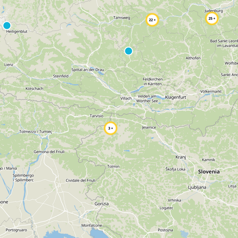 Kranjska Gora Static Map