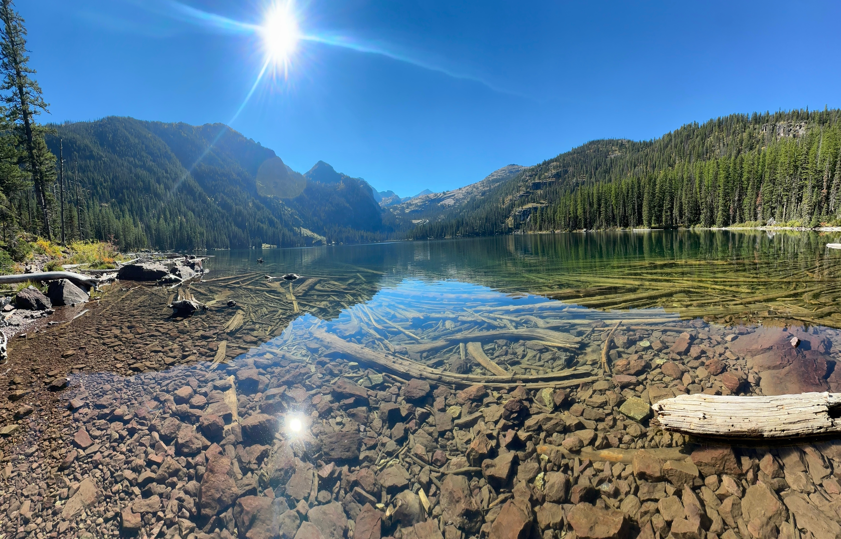 An image depicting the trail Turquoise Lake via Glacier Creek and its surrounding area.