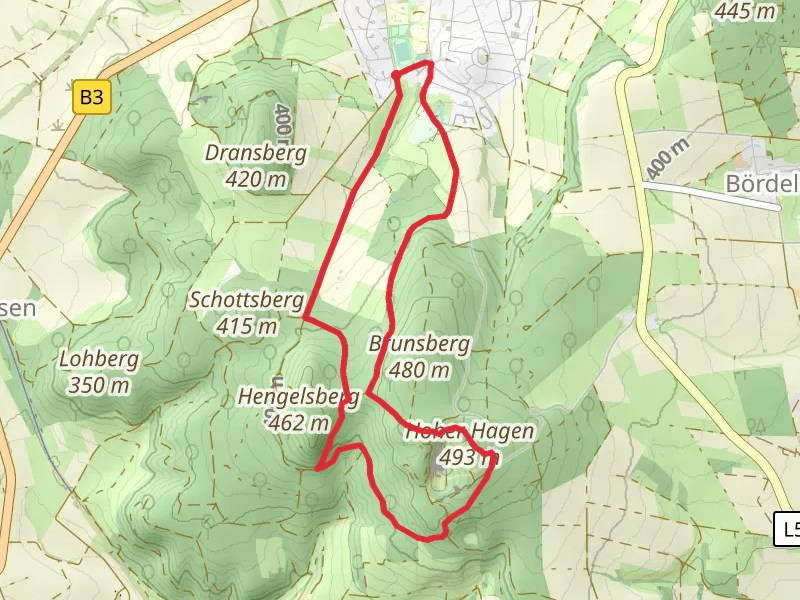 Hoher Hagen and Hengelsberg Loop