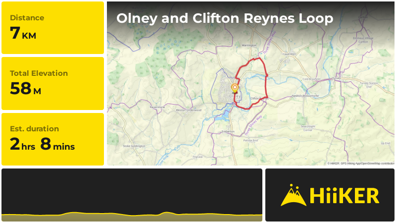 Olney and Clifton Reynes Loop | City of Milton Keynes | England