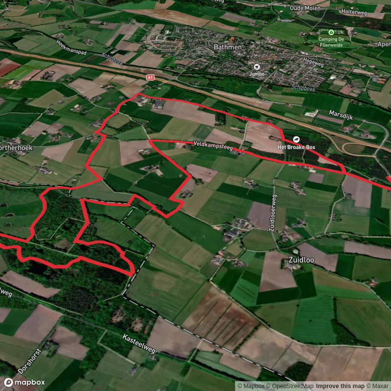 Steginks Weg and Landgoed Dorth Route