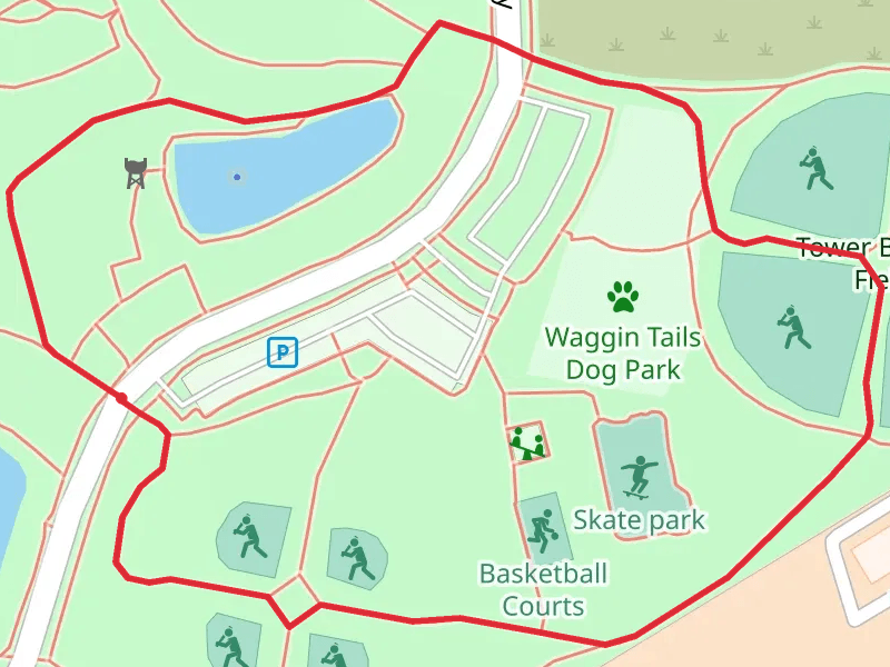 Skate and Beal Park Loop