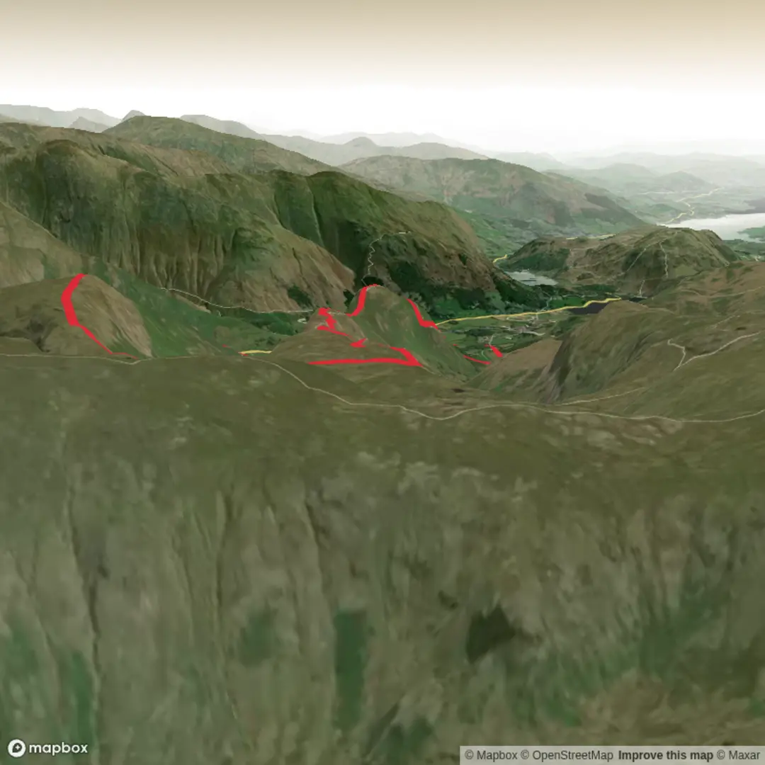 An image depicting the trail The Greenburn Round and its surrounding area.