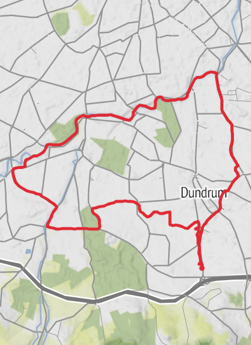 County Dublin Walking mobile static map