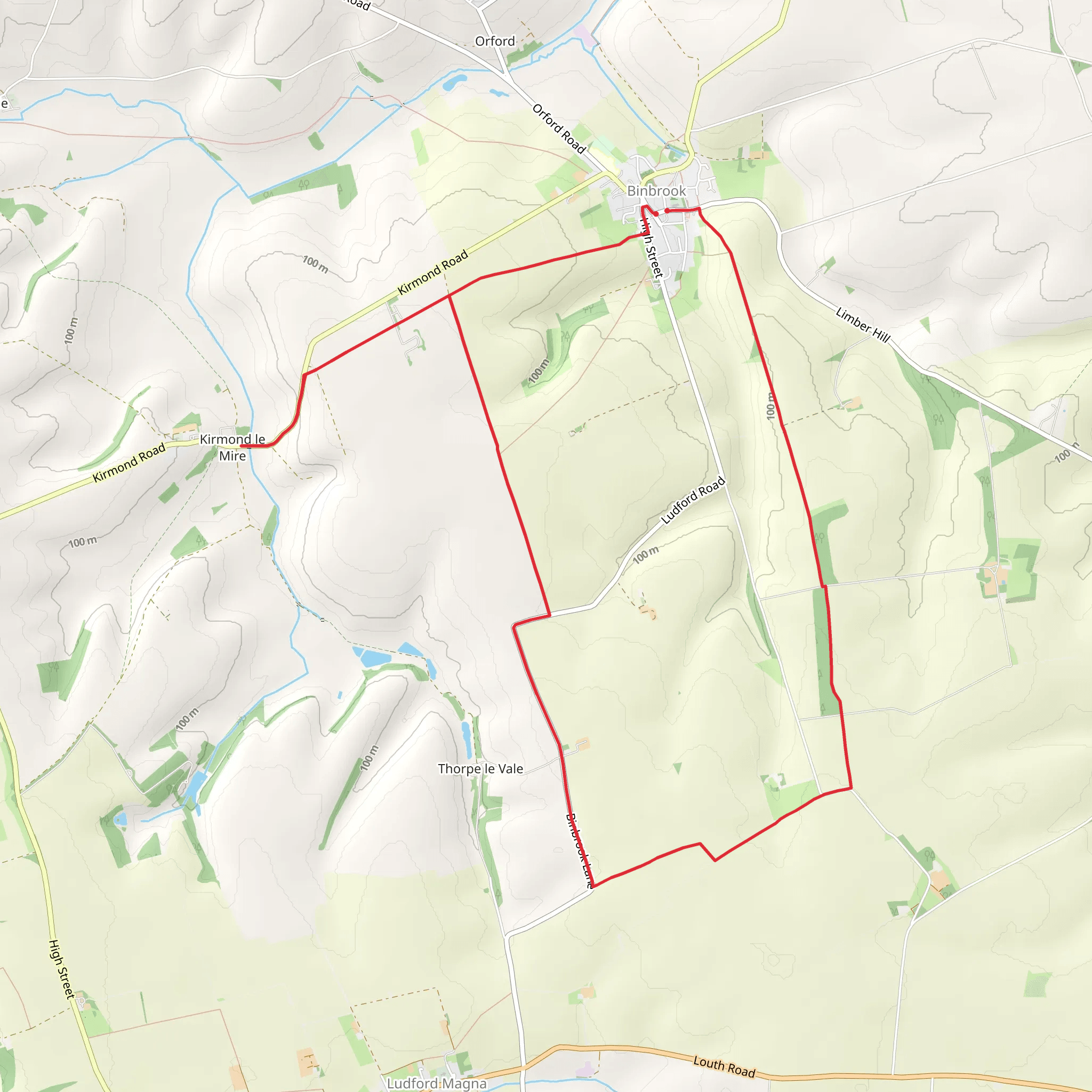 Binbrook Loop Walk | Lincolnshire | England