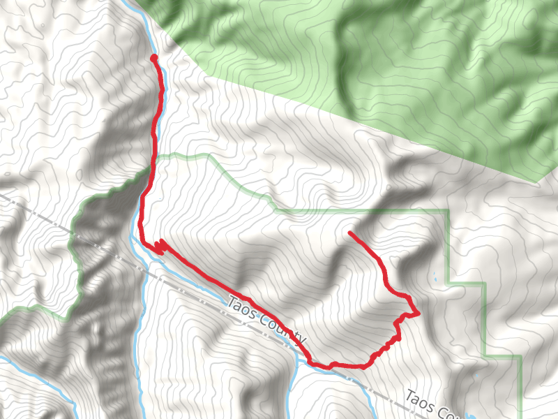 Jicarita Peak via Middle Fork Trail