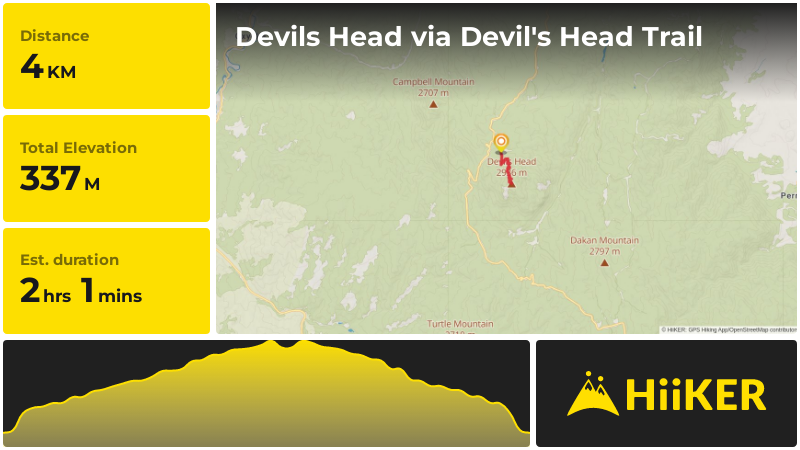Devils Head via Devil's Head Trail | Douglas County | Colorado