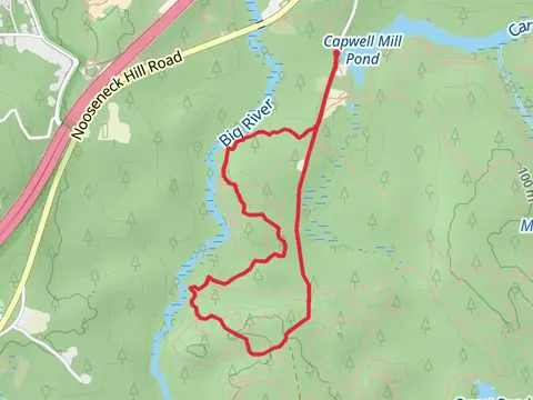 Burnt Sawmill Road and Upper Piney Loop