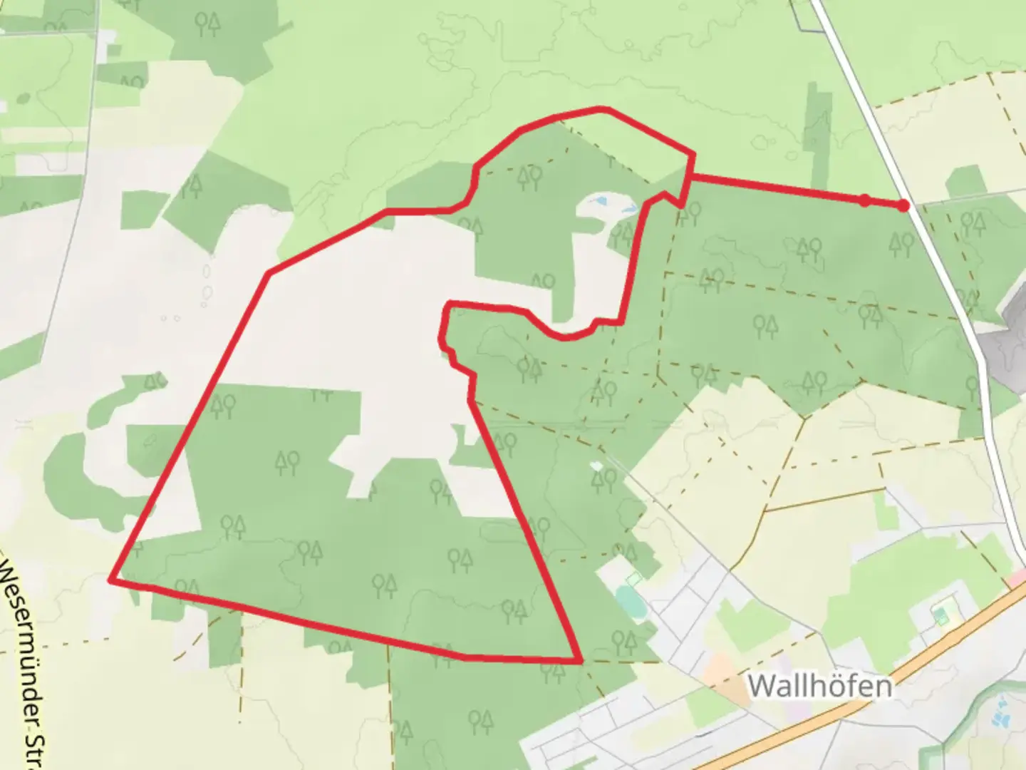 An image depicting the trail Hellsberg Loop and its surrounding area.