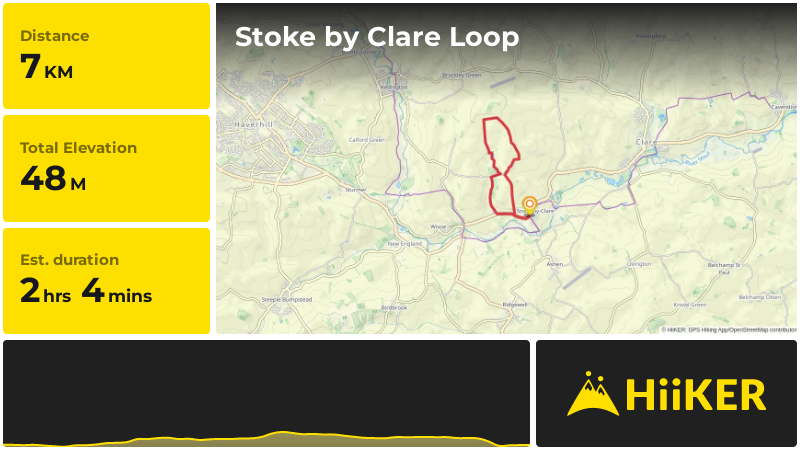 Stoke by Clare Loop | Suffolk | England