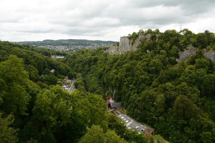 High Tor and Heights of Abraham Loop from Matlock