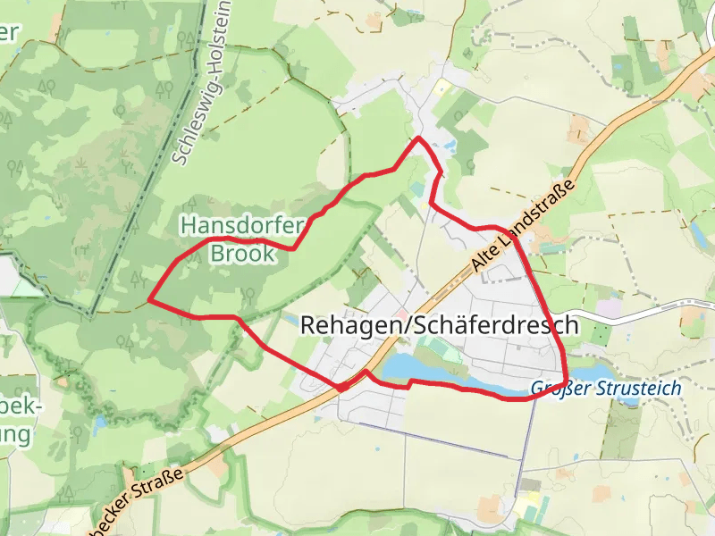 Hansdorfer Brook and Rehagen Loop