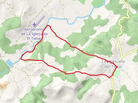 Tietar river route PR TO 20