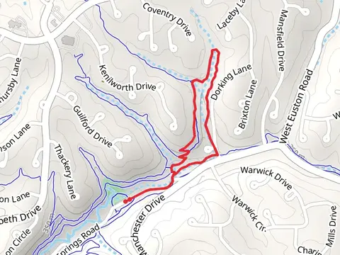Blowing Springs-Back 40 East Connector Loop