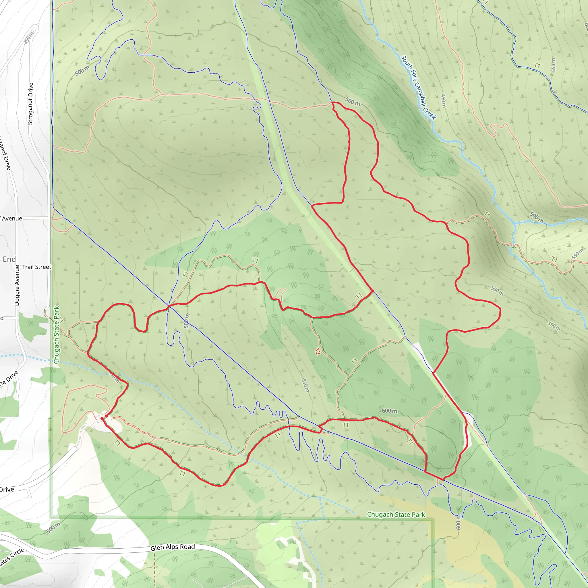 Blueberry Hollow Trail, Silver Fern Trail and Hemlock Knob Trail Loop