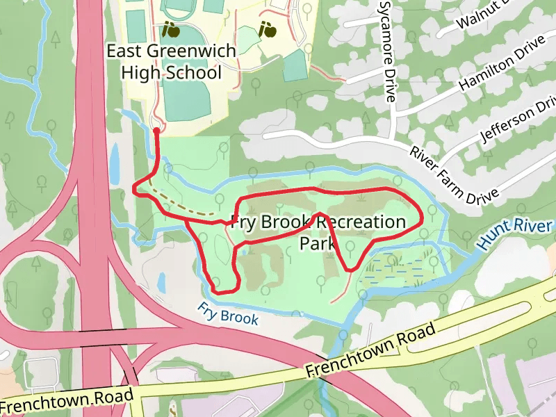 Fry Brook Recreation Park Loop