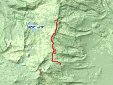 Wasco Lake, Minto Lake, Rockpile Mountain and South Clinder Peak via PCT