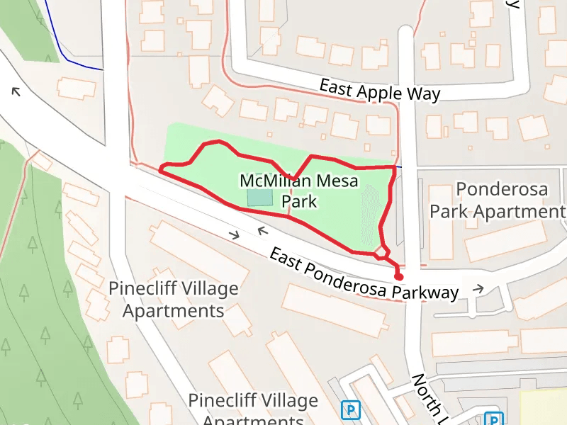 McMillan Mesa Park Loop