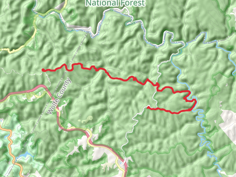 Sheltowee Trace and Wildcat Trail