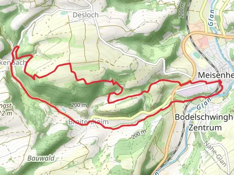 Magische Heimbach and Pfaelzer Hoehenweg
