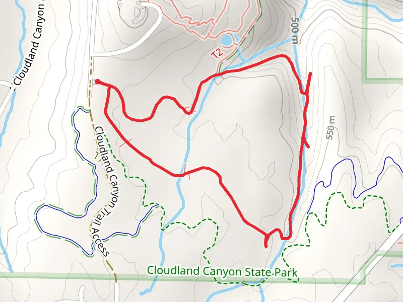 Two-Mile Backcountry Loop Trail