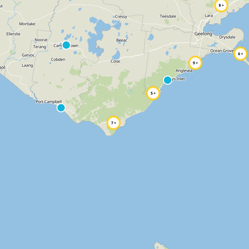 Colac-Otway Static Map