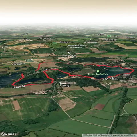 Bawsey Country Park and Great Lake Loop