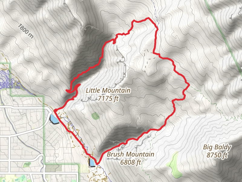 Grove Creek, Chris Fisher Flat and Battle Creek Loop Trail