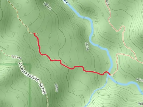 Middle Santiam River via Pyramid Peak Trail
