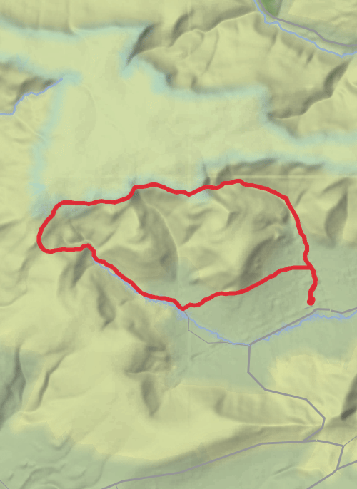 March for Men(Kinder Scout) mobile static map