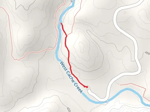 West Cache Creek via Kite Trail