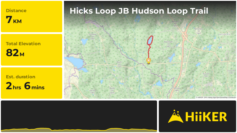 Hicks Loop JB Hudson Loop Trail | South County | Rhode Island