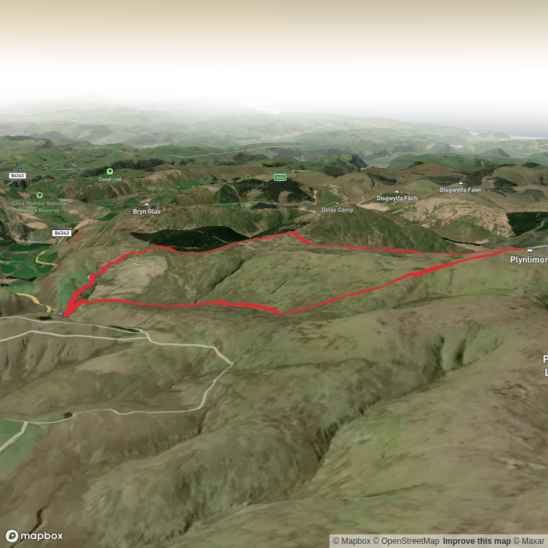 Pen Pumlumon Fawr and Pen y Drawsallt Loop