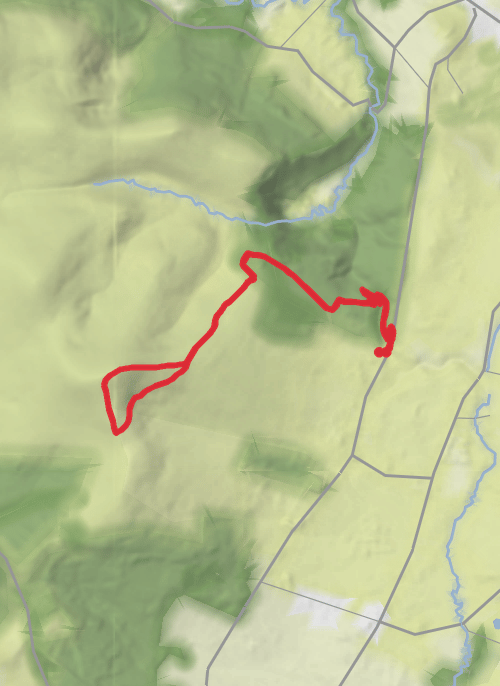 County Wicklow Trail Running mobile static map