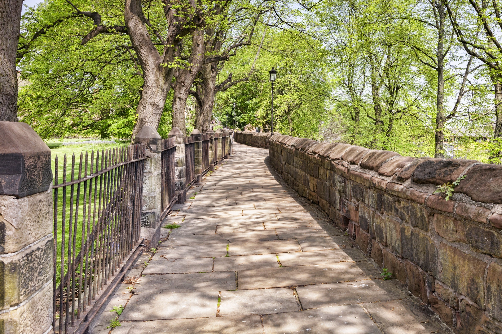 An image depicting the trail Two Saints Way and its surrounding area.