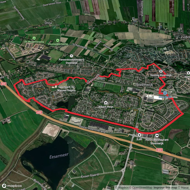 Woldmeenthe and Nieuwe Gagels Loop